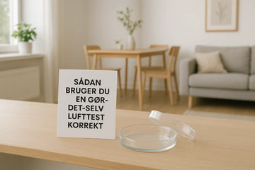 Sådan bruger du en gør det selv lufttest korrekt MiljøLab ApS
