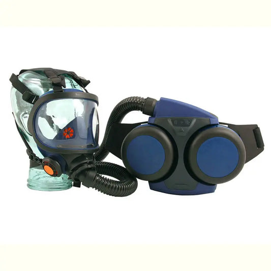 Sundstrøm SR500/SR200 Turboenhed m. Helmaske og Slange – Komplet Sæt MiljøLab ApS